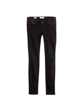 MADEWELL Maternity Black Skinny Denim Jeans Size 32 NEW NWOT